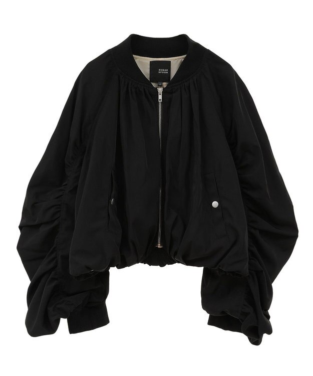 Green Parks ・ＳＵＧＡＲ　ＳＰＯＯＮ　ボリュームギャザーＭＡ－１ Black