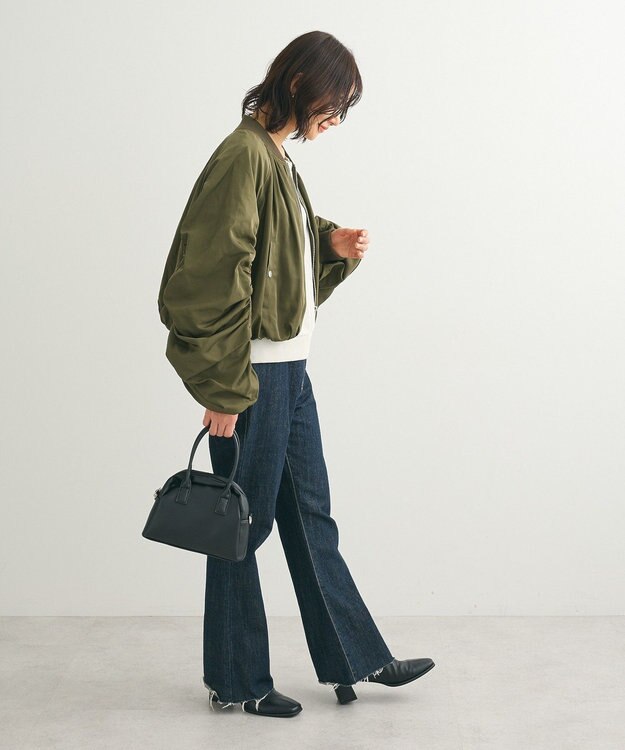 Green Parks ・ＳＵＧＡＲ　ＳＰＯＯＮ　ボリュームギャザーＭＡ－１ Khaki