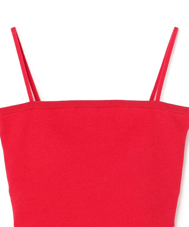 uncrave スムースニット カップ付きバンドゥ スカーレット