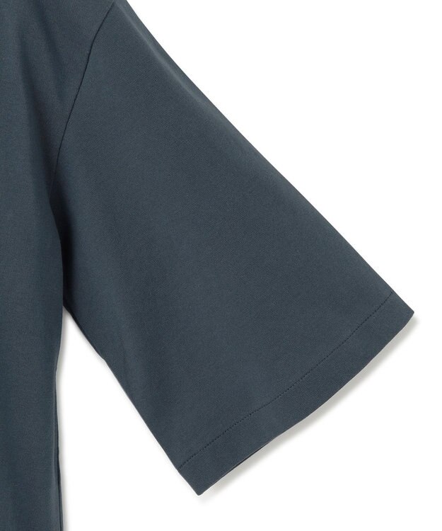 23区 S 【洗える】Ca mamuse ロゴ TEE ダルブルー系