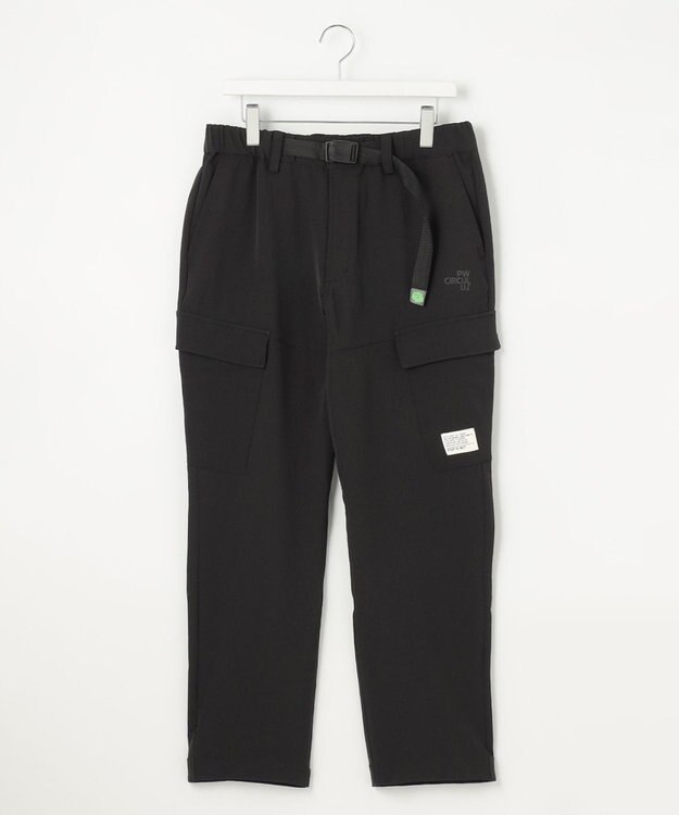 PW CIRCULUS 【MEN】ワイド カーゴパンツ ブラック系