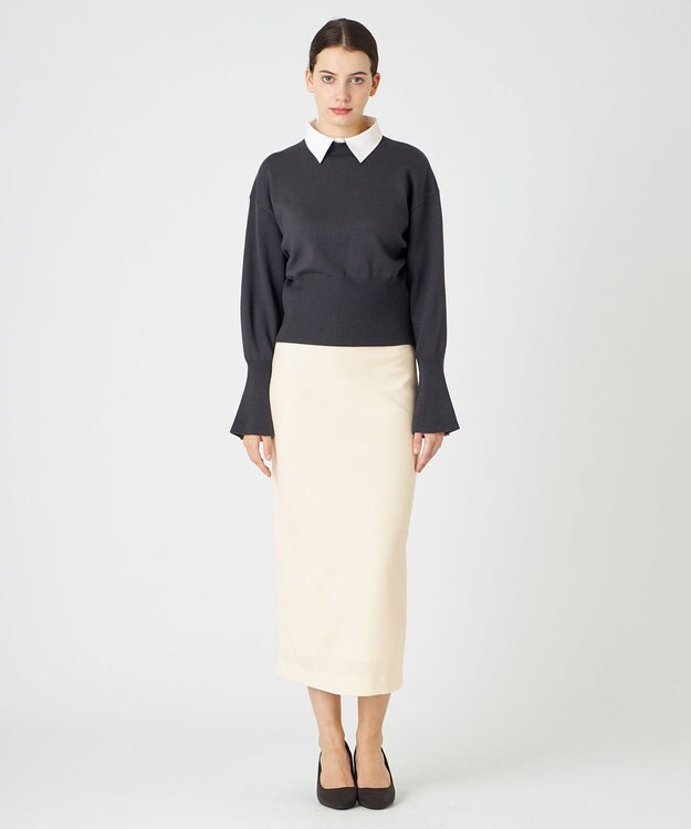 BEIGE， FOCH / タイトスカート Ecru