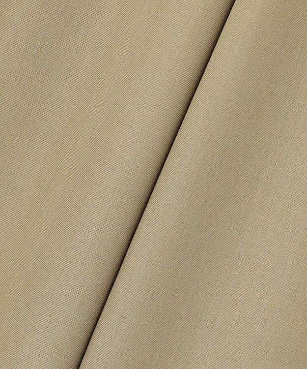 Feroux リボンディテール セミワイドパンツ カーキ系