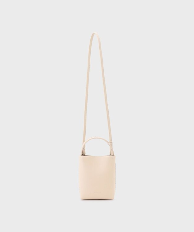 GRACE CONTINENTAL ADD CULUMN BEND　BAG ホワイト