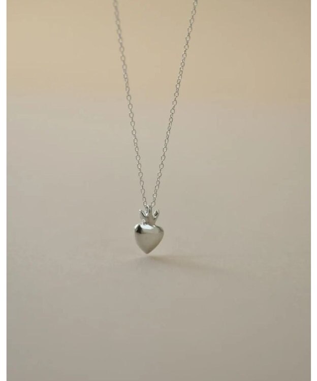 yoaa シルバー925 メラメラネックレス シルバー925