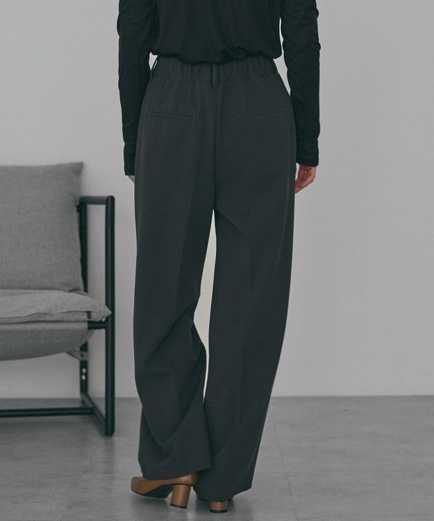 AMERICAN HOLIC 美・美・美あったかワイドパンツ Charcoal Gray