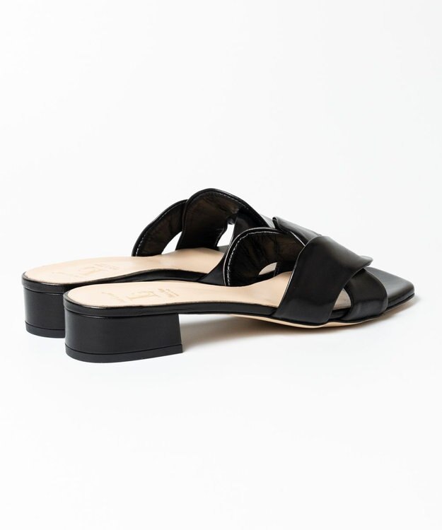 BONTRE 【LucaGrossi/ルカグロッシ】ウェービングサンダル ブラック