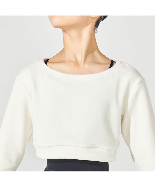 Chacott ショートトップ オフホワイト