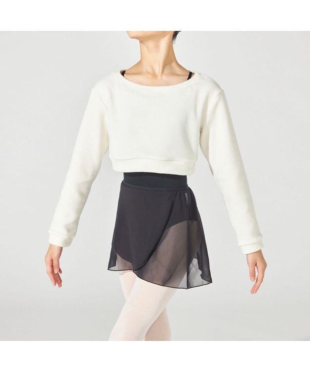 Chacott ショートトップ オフホワイト