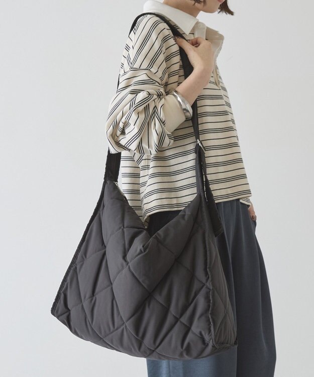 AMERICAN HOLIC キルティングワンハンドルバッグ Black