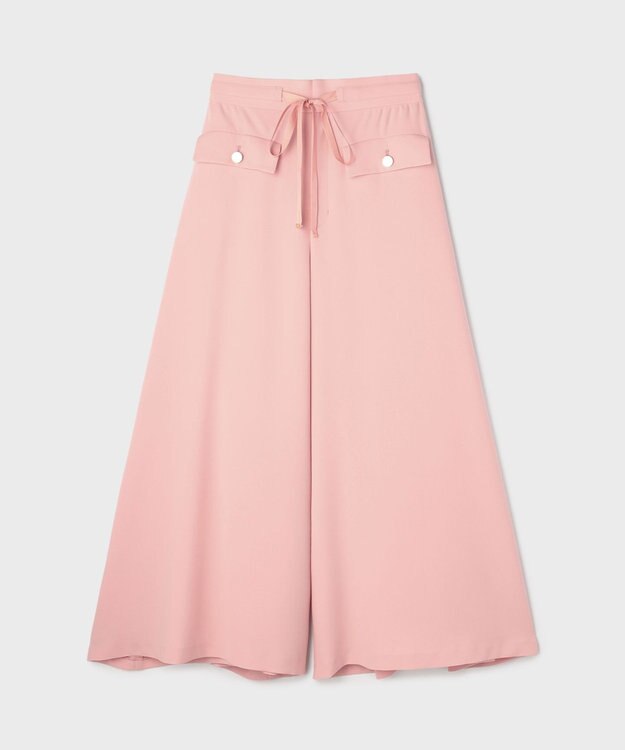 GRACE CONTINENTAL ワイドフレアパンツ ピンク