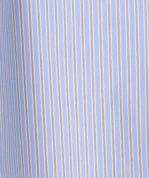 J.PRESS LADIES 【WEB限定】ストライプ シャーリング ブラウス 【WEB限定】サックスストライプ系