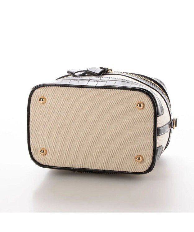 UNBILLION kakatoo バンブーハンドル2wayバニティバッグ ブラック