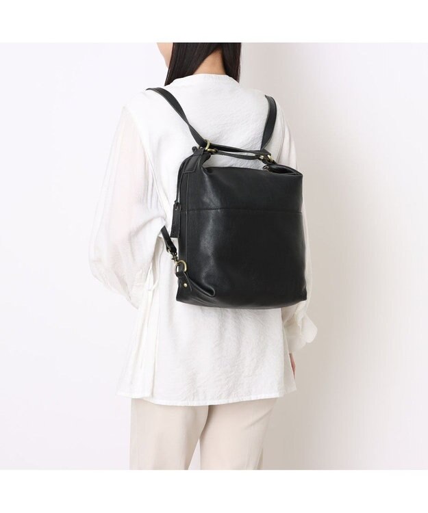 UNBILLION アトランタ ATLANTA / 牛革2wayリュック ブラック