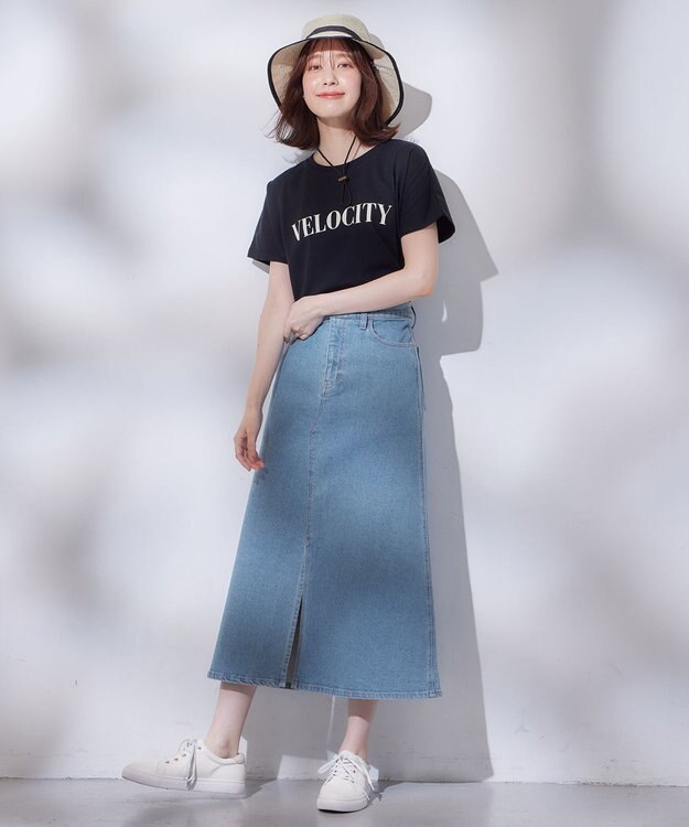 ANY ドルマンスリーブロゴTシャツ ブラック