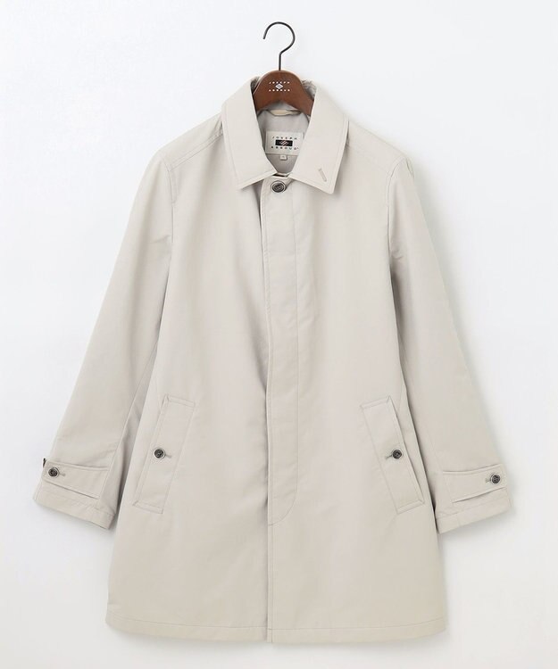 JOSEPH ABBOUD 【JAPAN FABRIC・撥水加工】マルチシーン対応コート ライトグレー系