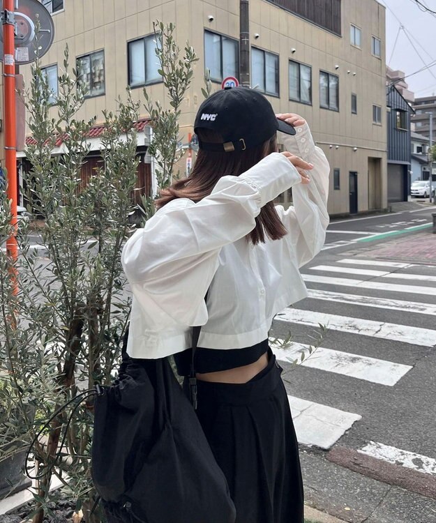 Green Parks AnriettMusee ２ＷＡＹオーバーサイズシャツ Off White