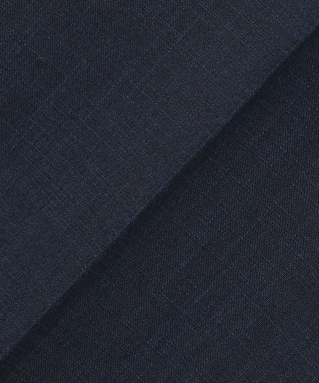 JOSEPH ABBOUD 【ウエストも伸びる!/清涼/ストレッチ】スラブストレッチ パンツ ネイビー系