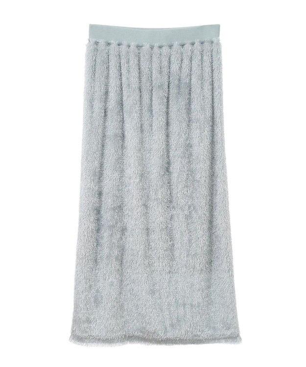 Green Parks armonia.シャギースカート Blue