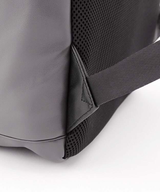 JOSEPH HOMME シンセティックソフトレザー　バックパック グレー系