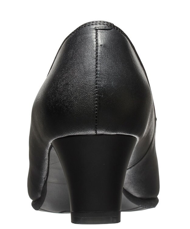 ASICS WALKING ペダラウォーキングシューズ 3E ヒール高5.0cm ブラック系