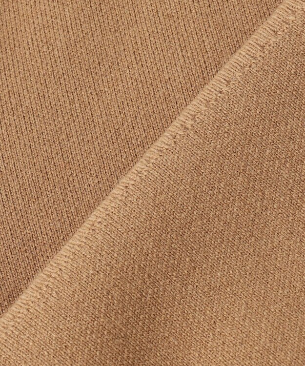 uncrave 【選べるレングス】ウールナイロン ジャガード ニット カーディガン（uncrave STANDARD） キャメル