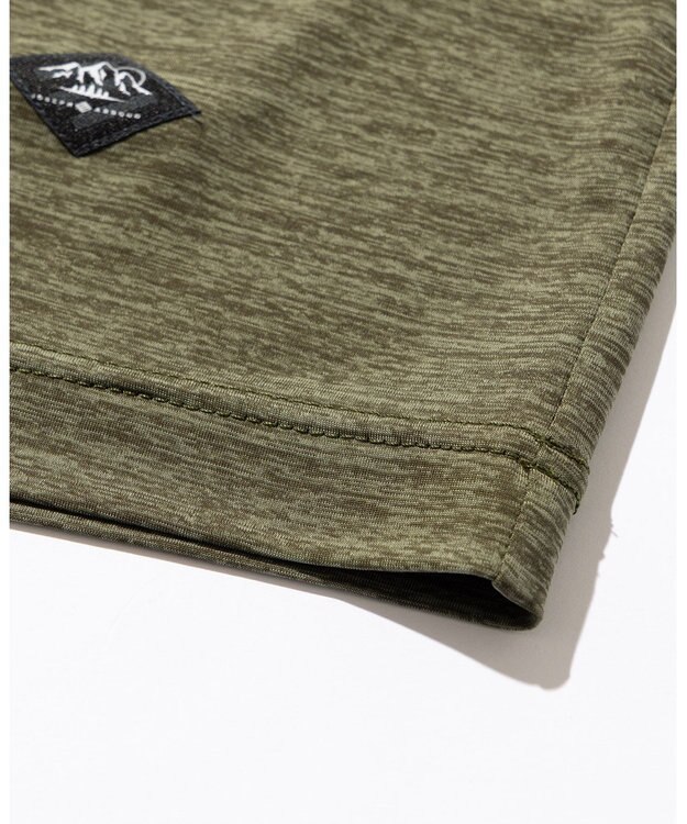 JOSEPH ABBOUD MOUNTAIN 【接触冷感・男女兼用】 クールスキンガードTシャツ カーキ系