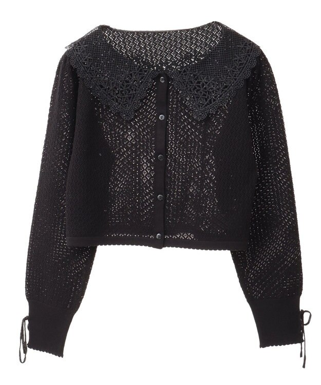 DOLCE＆GABBANA 七部丈カーディガン　黒　レース DOLCE＆GABBANA 七部丈カーディガン 黒 レース Dolce & Gabbana