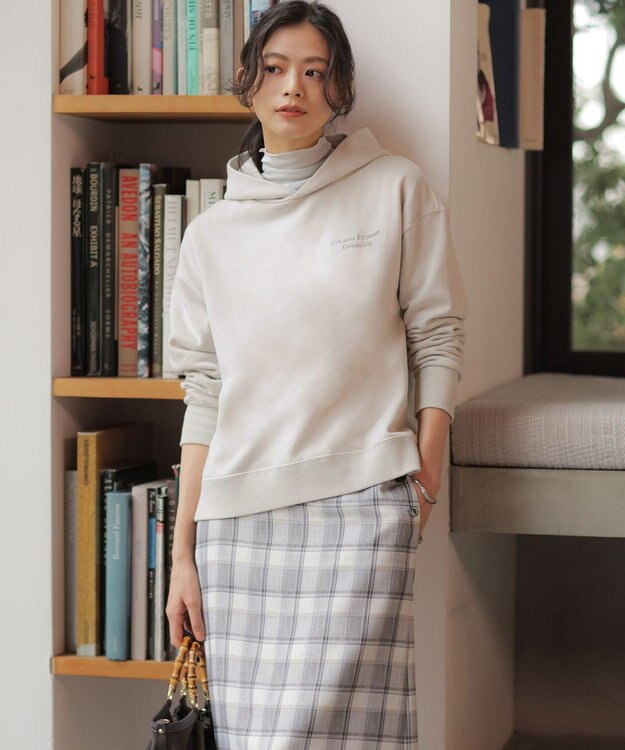 J.PRESS LADIES S タートルジャージー カットソー シルバーラメ系