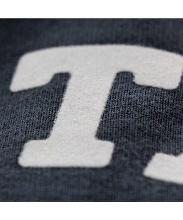 Mother garden しろたん フロッキープリント トレーナー ユニセックス ブラック