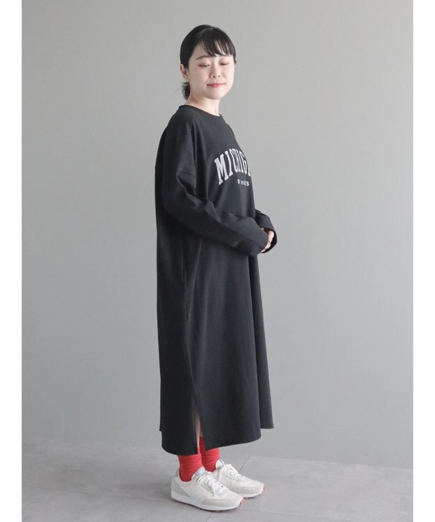 CRAFT STANDARD BOUTIQUE １０／ーウ゛ィンテージ風天竺　ＰＴ　ＯＰ　Ｌ／Ｓ Black