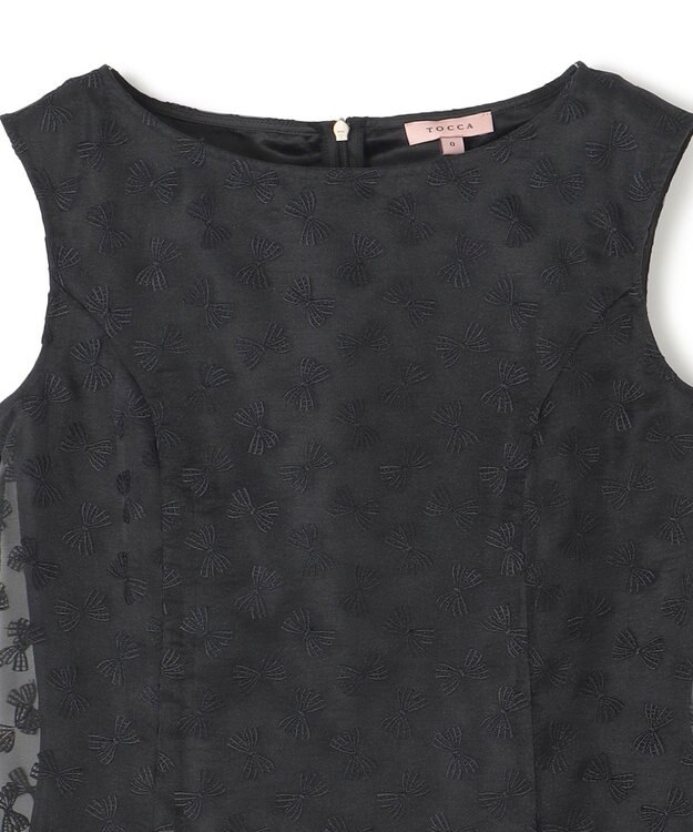 TOCCA 【消臭・洗える】RIBBON MEADOW ドレス ブラック系7