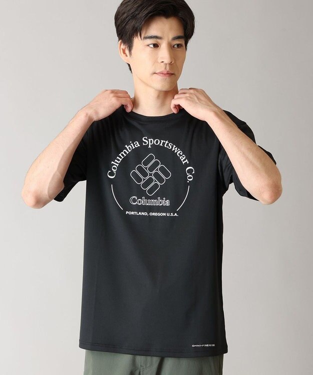 Columbia Columbia/ グレイシャルビスタグラフィックTシャツ /コロンビア Black