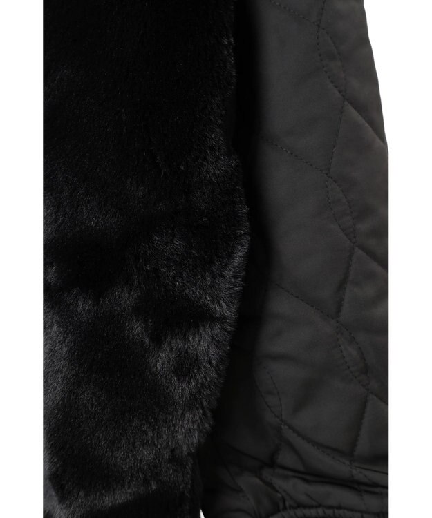 CRAFT STANDARD BOUTIQUE リバーシブルファーブルゾン Black