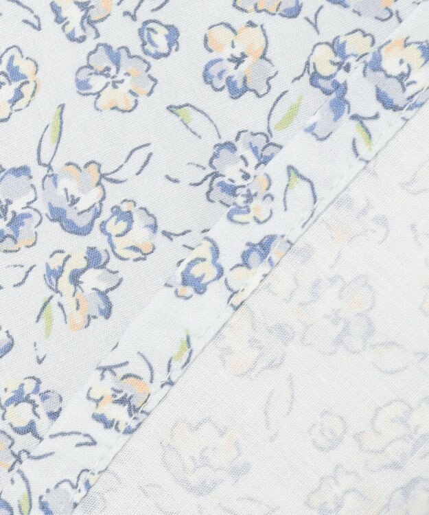 組曲 KIDS 【110-140㎝】サクラララ・ブラウス サックスブルー系5