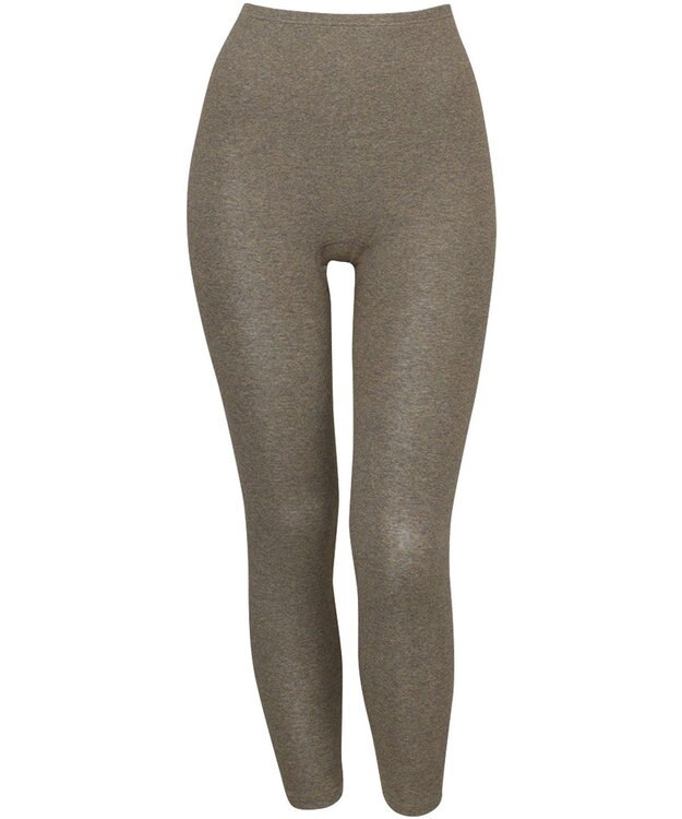 Wing あったかインナー オーガニックコットン混  やわらかくやさしい肌ざわり 【綿の贅沢オーガニック】 綿混 ボトム 足首丈 秋 冬 ER4831 ウイング／ワコール サンドベージュ