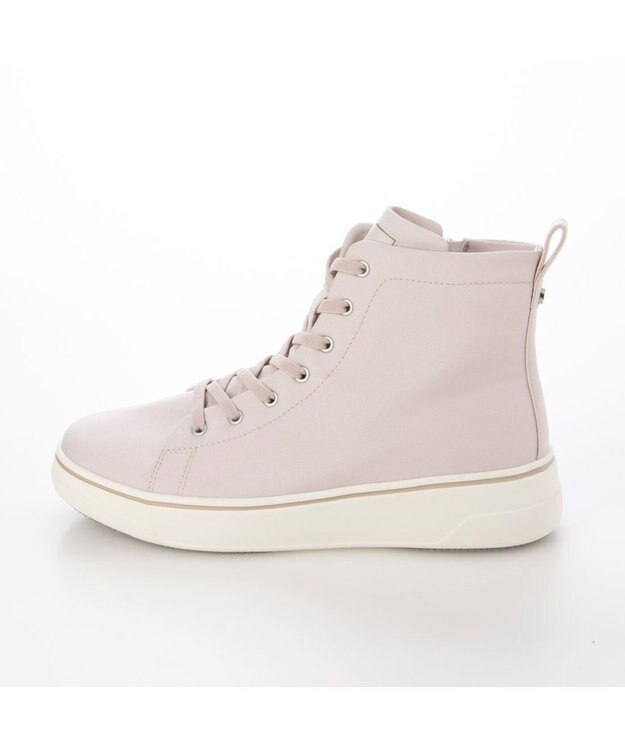 ing <ing>【レイン対応】ハイカット厚底スニーカー ピンク