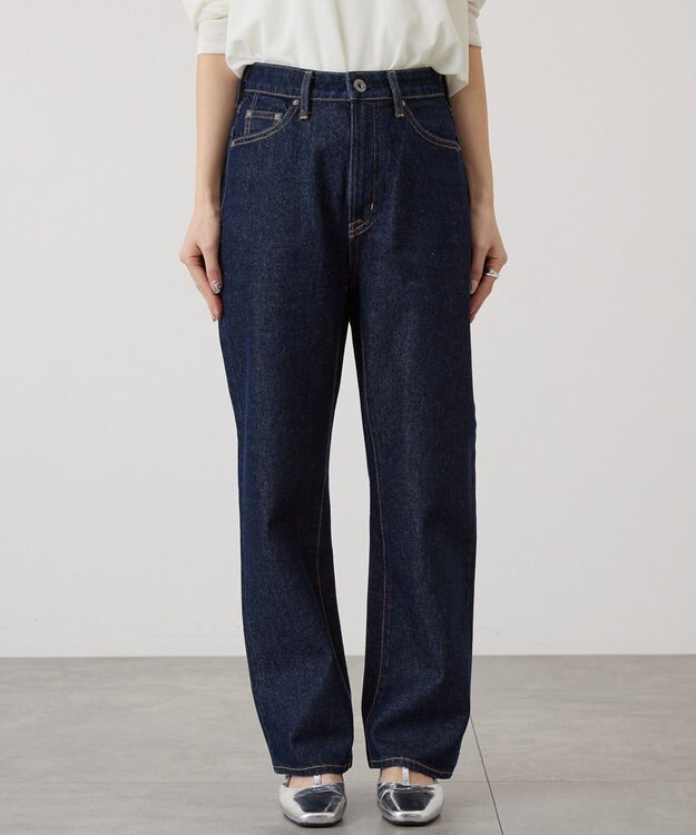 AMERICAN HOLIC ルーズストレートデニムパンツ One Wash