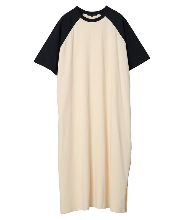 Green Parks ・ＳＵＧＡＲ　ＳＰＯＯＮ　ハイショクラグランワンピース Navy