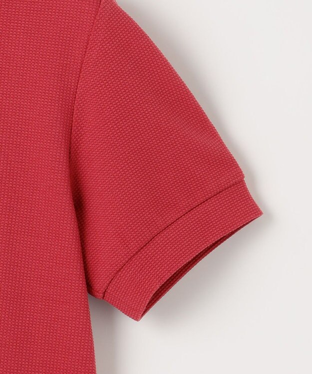 23区GOLF 【WOMEN】【吸水速乾・UVケア】カノコ 半袖ポロシャツ ワイン系