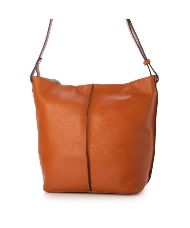 UNBILLION アトランタ ATLANTA / やぎ革軽量ショルダーL キャメル