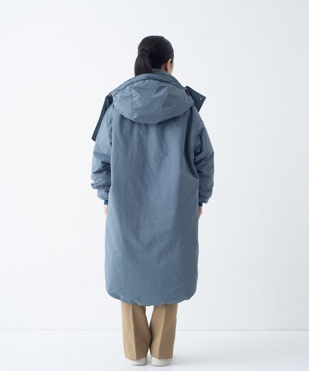 KWD 【日本製/高品質ダウン】DOWN MONSTER JACKETグリーンダウン ダウンモンスタージャケット ブルーグレー