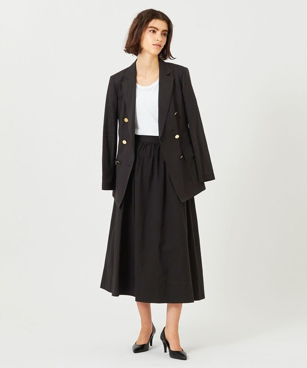 BEIGE， GABRIEL / ギャザースカート Black