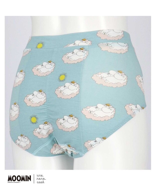 une nana cool 【MOOMIN × une nana cool 】ナイト用サニタリーショーツ BU