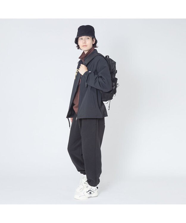 林八百吉商店 Champion コーデュロイフリンジチューリップハット ブラック