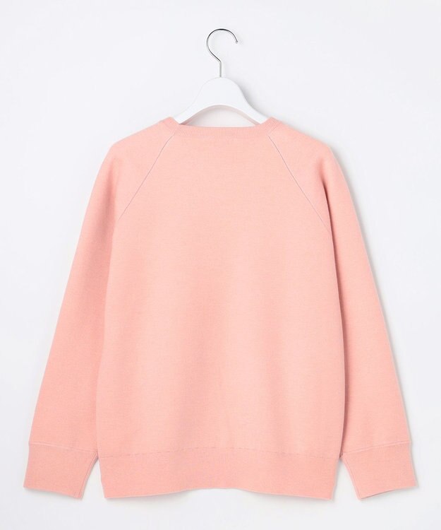 自由区 S 【カタログ掲載】スムージーラグランスリーブ ニット ライトピンク