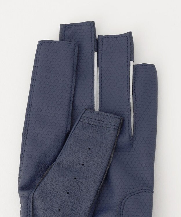 23区GOLF 待望の新デザイン【WOMEN】ネイルケア グローブ ネイビー系