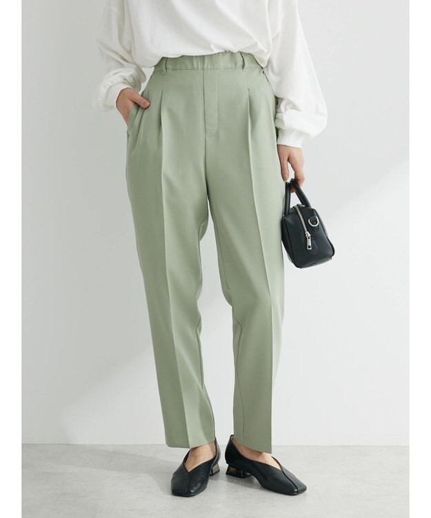 Green Parks ・Ｐｅｔｉｔ　Ｆｌｅｕｒ　センタープレスパンツ Green