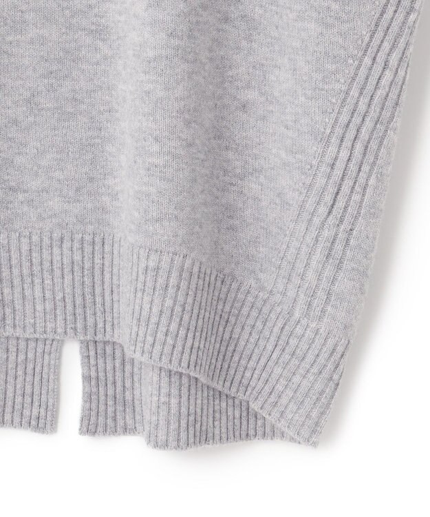 23区 【滝沢眞規子さん着用/洗える】ウールカシミヤ クルーネック ニット ライトグレー系