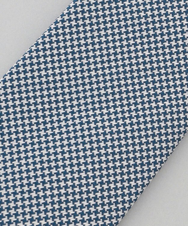 GOTAIRIKU Fermo Fossati_マイクロ千鳥 ネクタイ ブルー系8